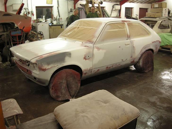 Opel kadett c city. SOLGT - Under kærlig hånd. Med hjælp fra min far og Søren billede 2