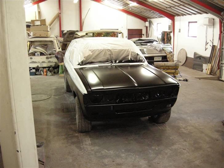 Opel kadett c city. SOLGT - Ny malet, hvid glans 100 og sort glans 20, dog stadig våd i lakken. billede 5