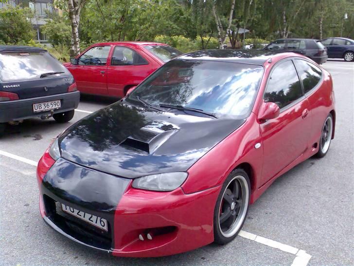 Mazda 323C Project Bil...SOLGT - det færdige resultat af bilen.... billede 13