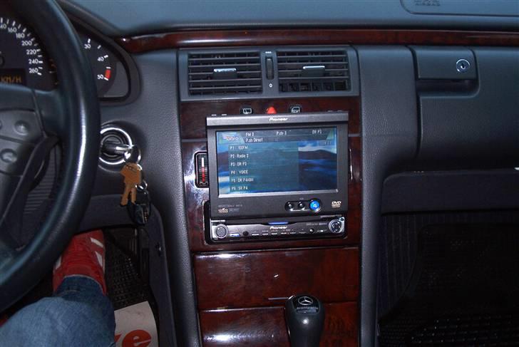 Mercedes Benz w210 E - GPS + dvd, cd billede 4