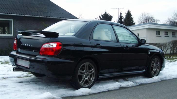 Subaru Impreza WRX - Vinter - standard spoiler billede 2