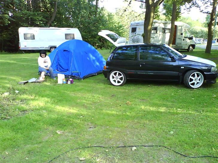 Daihatsu GTti - Også et fra Nivå Camping. Charade er en utmerket camper bil :-) billede 4