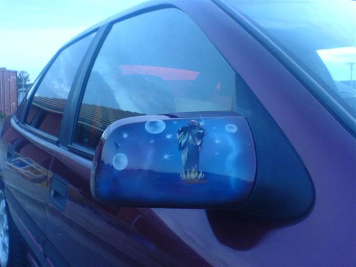 Vauxhall Cavalier SRI "RIP" - fine airbrushes på hvert spejl fra vores eget træf billede 12