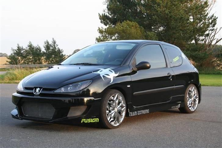 Peugeot 206 1,6 S16 - Forfra billede 2