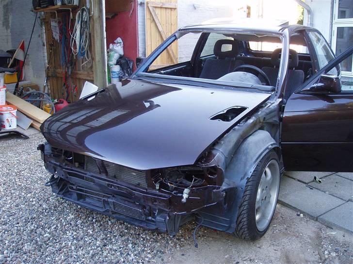 Opel Astra F GSI - DØD - Lige et par timers samlen, så er den klar til at komme ud og køre. billede 6