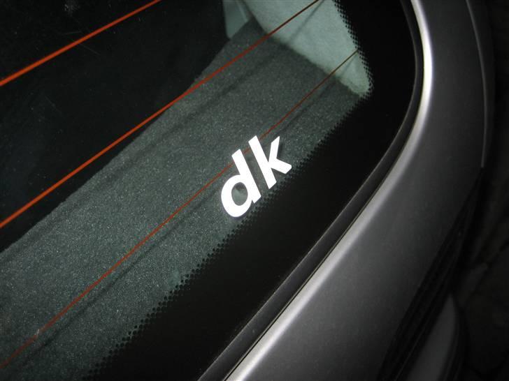 Mercedes Benz w210 E - diskret dk skiltning billede 11