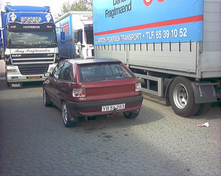 Opel Astra f   SOLGT - min nye bagklap  mangler bare lige at fange den helt rigtige farve... billede 11