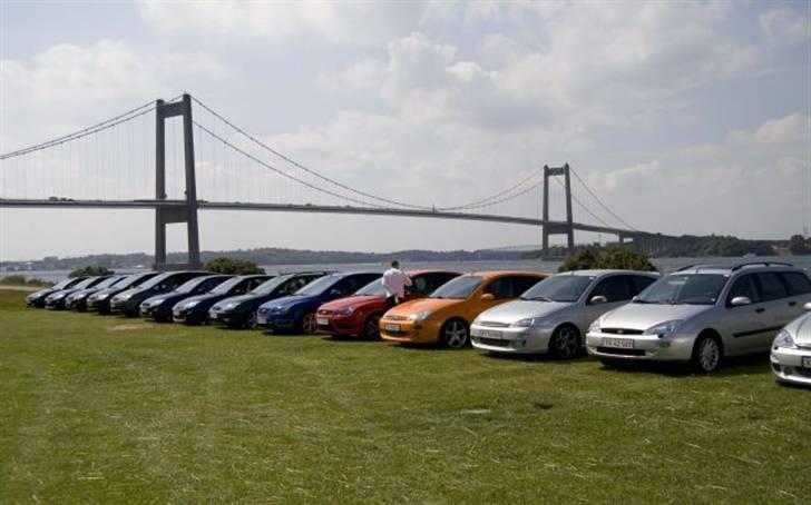Ford Focus "Solgt" - Focus træf 2007 ved lillebæltsbroen, den skiller sig lidt ud :P billede 14