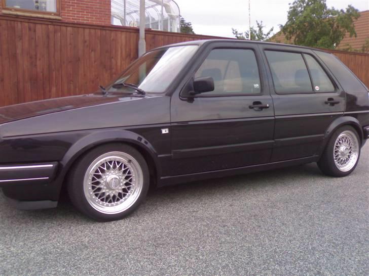 VW Golf 2 Retro *Solgt* - Så kom den på jorden.. FK AK Gevind monteret :) billede 17