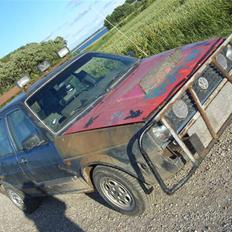 VW golf 2 markræser skrottet