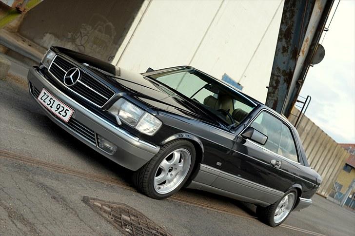 Mercedes Benz W126 420 SEC **SOLGT** billede 1