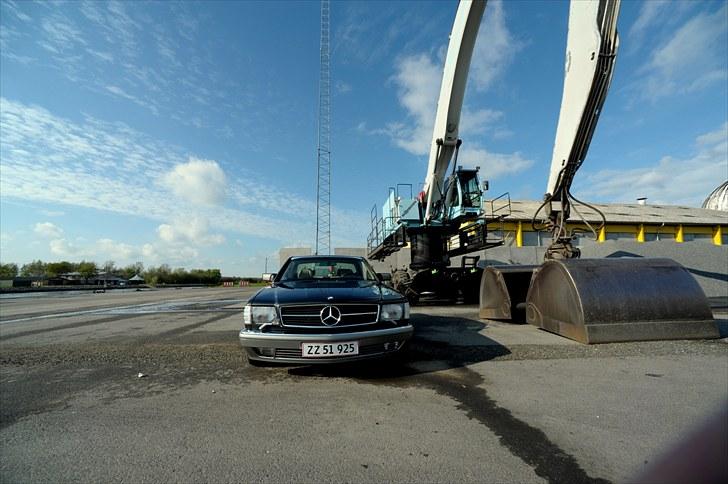 Mercedes Benz W126 420 SEC **SOLGT** billede 2