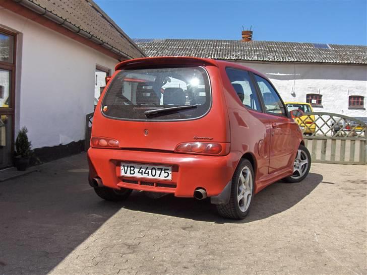 Fiat Seicento sporting (Solgt) - Før den blev solgt billede 2