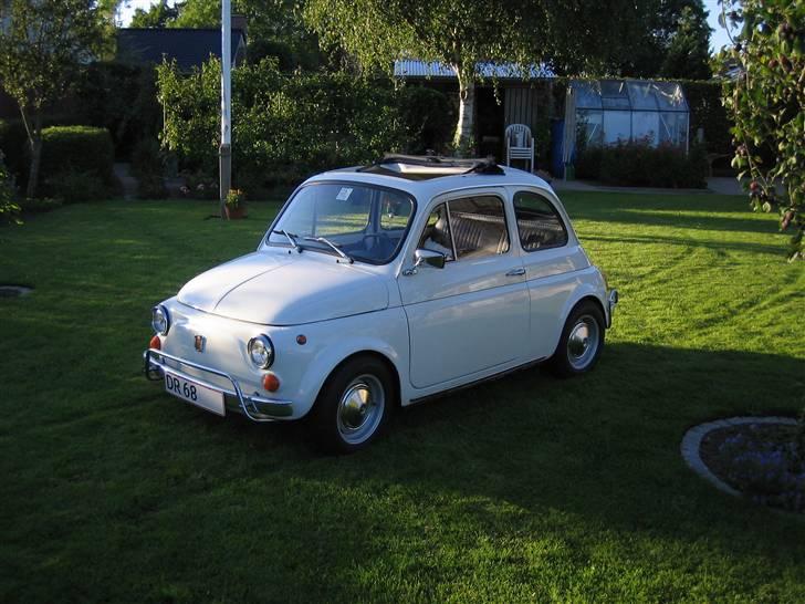 Fiat 500L - Fiat 500L en dejlig sommer aften 2007, 39 år efter bilen kom ud af fabrikken billede 1