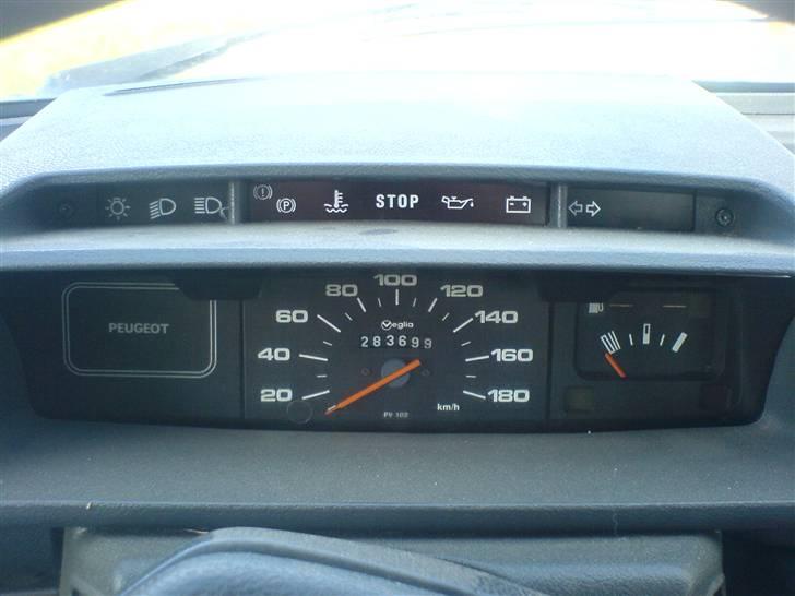 Peugeot 205 XL #SOLGT# - speedo billede 7
