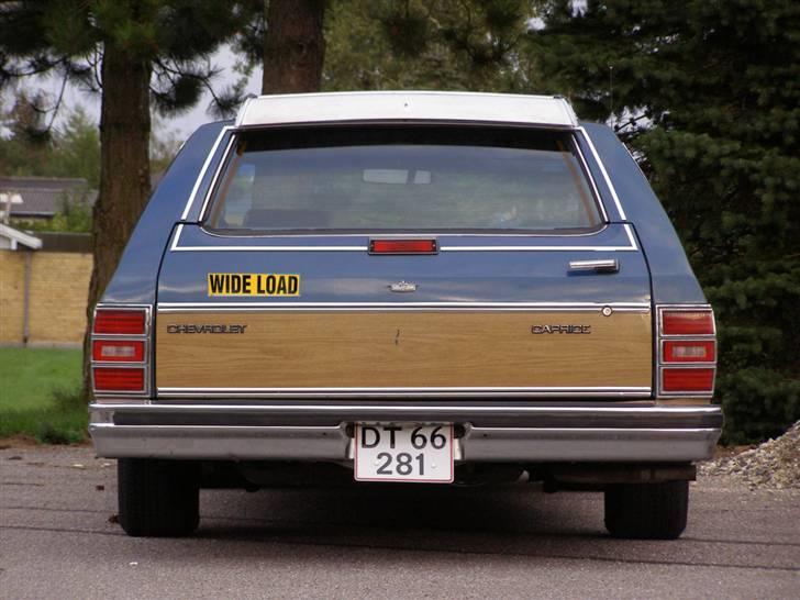 Chevrolet Caprice Estate - Wide load. 203 cm + sidespejle. billede 6