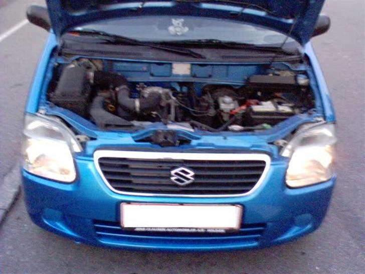 Suzuki Wagon R+ Aut. -=DØD=- - Standart men skal ha croem rør i stedet for luftslanger med greenfilter billede 10