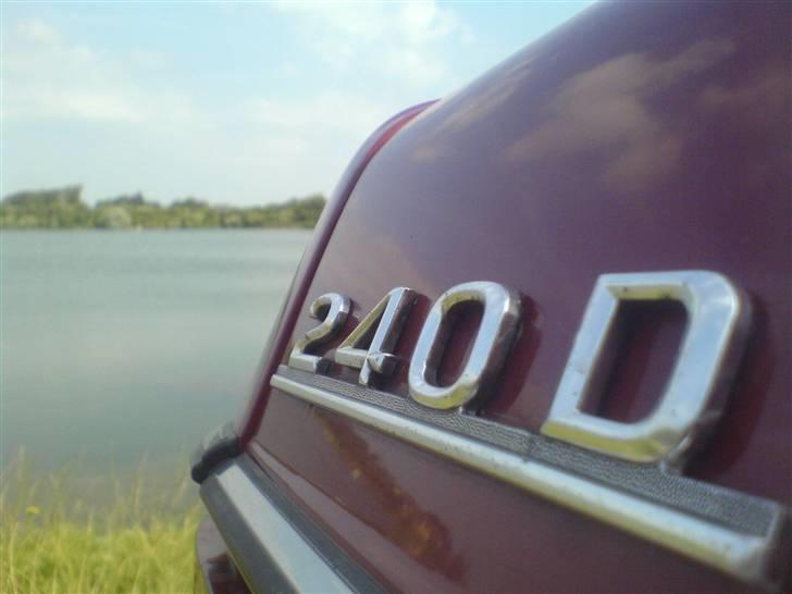 Mercedes Benz W123 240D  **1.200.000 km - Billed taget ved fiskesø oppe i Nordjylland billede 13