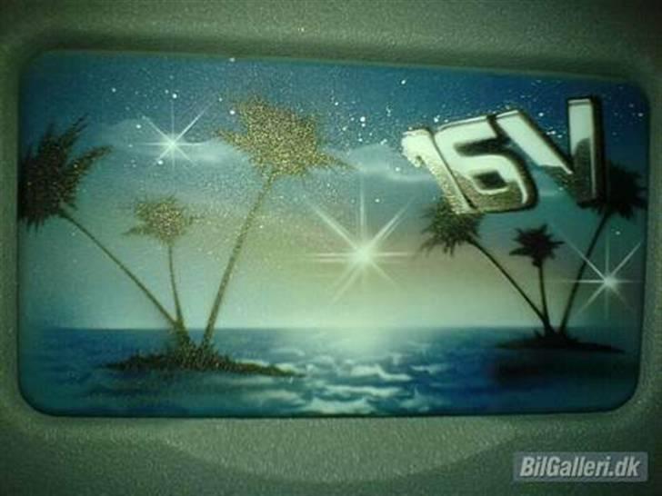 Citroën Xsara VTS Coupé - Solgt - Airbrush - Solskærm billede 14