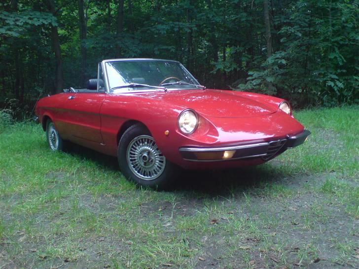 Alfa Romeo spider 1750 - SOLGT - billede 13