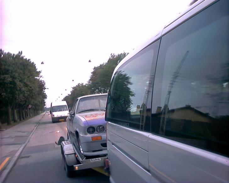 Opel Manta A *SOLGT* - Her kører vi så fra Dragør. billede 2