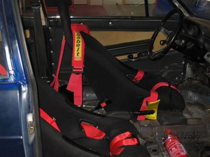 Alfa Romeo Alfasud 1,5 TI - SOLGT - Kabinen som den ser ud med pulverslukker, sæder, afstivning osv. osv. billede 10