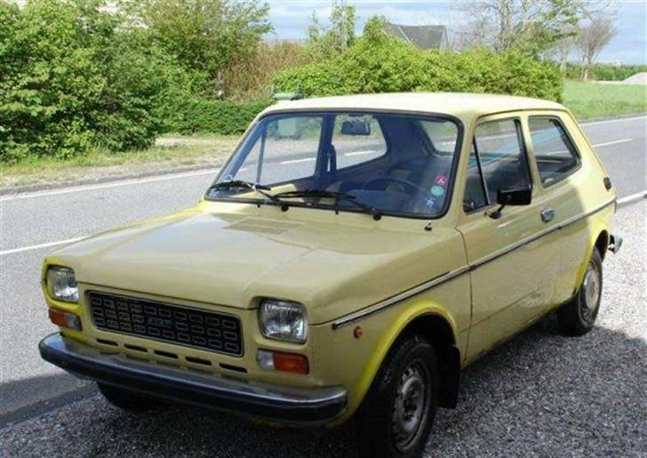 Fiat 127 special - Sådan så den ud da jeg købte den for 3600 billede 2