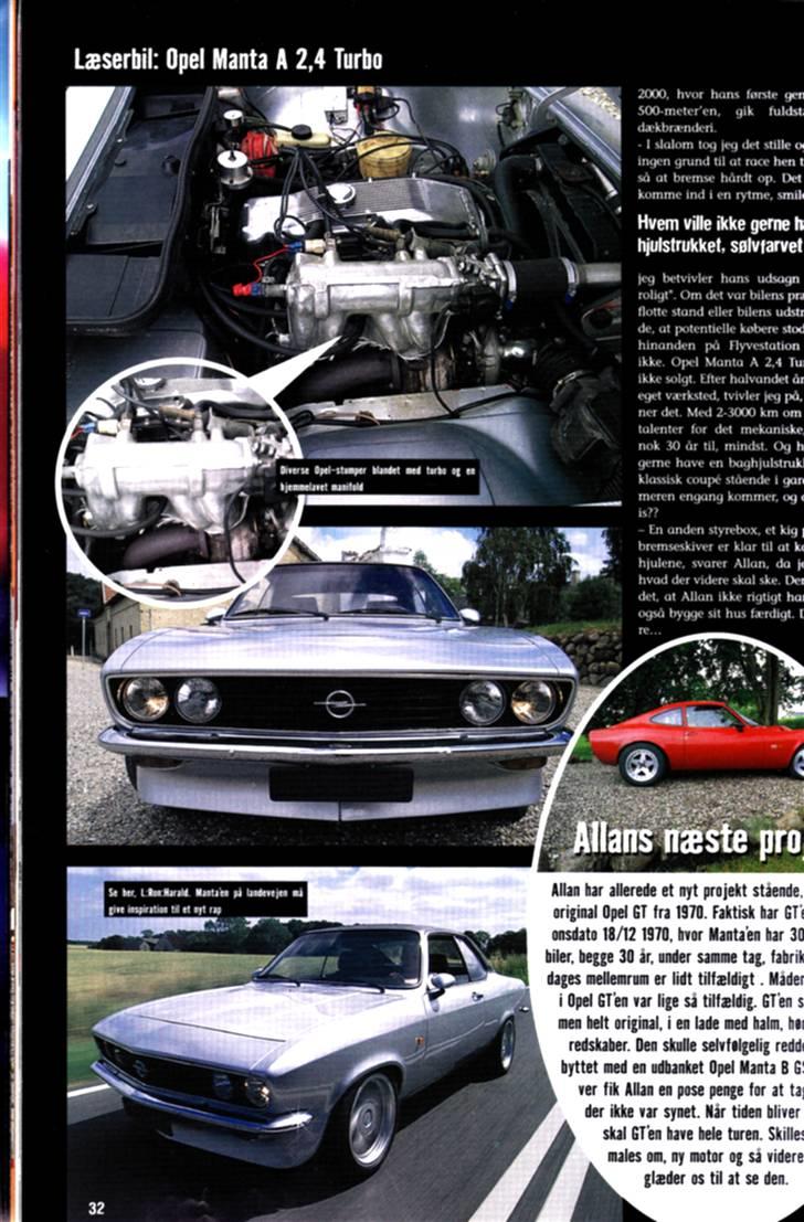 Opel Manta A 2,4 Turbo - Fra Vmax September 2000  billede 13