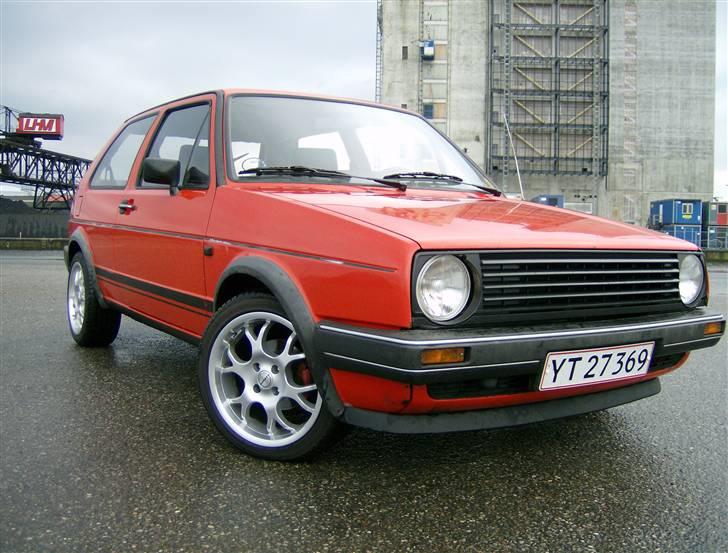 VW Golf 2 - GTD "stjålet" - fars eget lille nougat egern billede 3