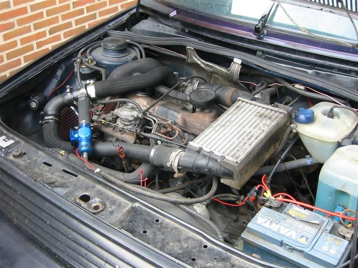 VW Golf || 1,6 GTD SOLGT - Motor rum med Jr motor, blowoff + intercooler billede 5