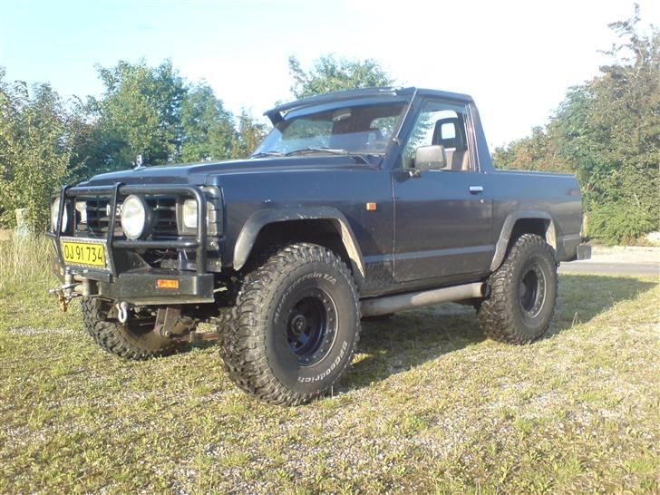 Nissan patrol  den er solgt - solskærmen er sværd at undvære når det er godt vejr.. billede 4