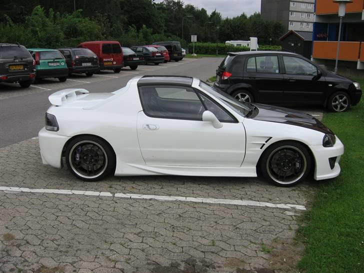 Honda CRX Delsol 1,6VTi SOLGT - Så fik jeg monteret mine D2 330mm bremser hele vejen rundt.... Nu med 28 bremsestempler total! ;) billede 17