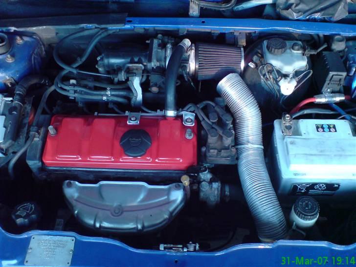 Peugeot 106 rallye 1.6 8V (SOLGT) - dette var fyldt med rust før.. billede 7