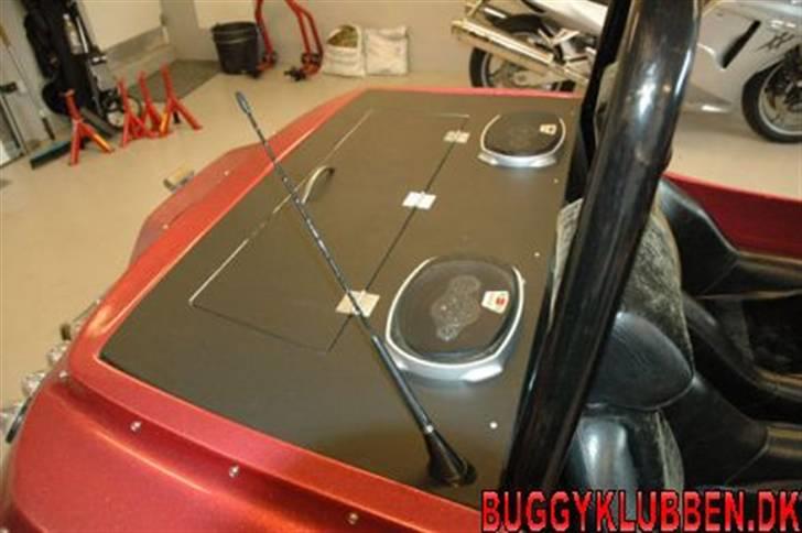 VW Buggy - hattehylde med bagagarum, og højtalere betrukket med læder. billede 8