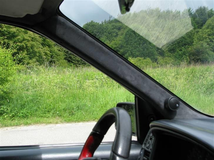 Ford Sierra "RS" - a,b,c stolper beklædt med sort alcantara billede 15