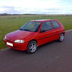 Peugeot 106 xr 1,4i skrottet