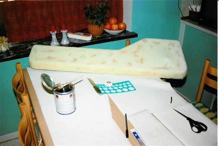 Opel Ascona B - "Montering" af polstring billede 10