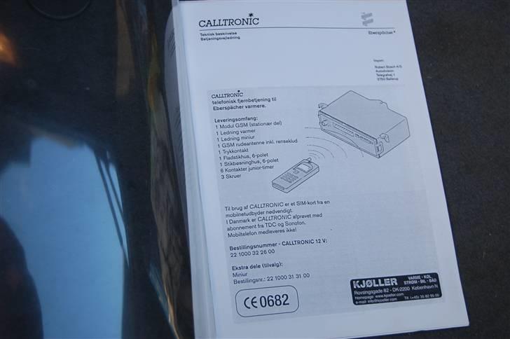 BMW 540i **SOLGT :O(** - Forsiden til calltronik fyret. billede 10