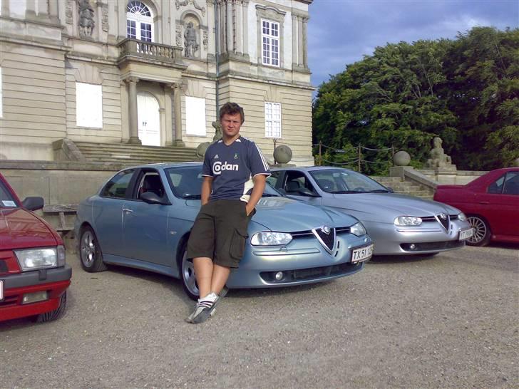 Alfa Romeo 156 2,5 V6 Azura nuvolla - Alfatræf ved Eremitagen billede 20