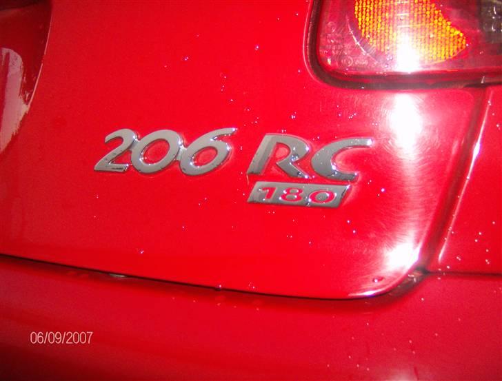 Peugeot 206 RC billede 11