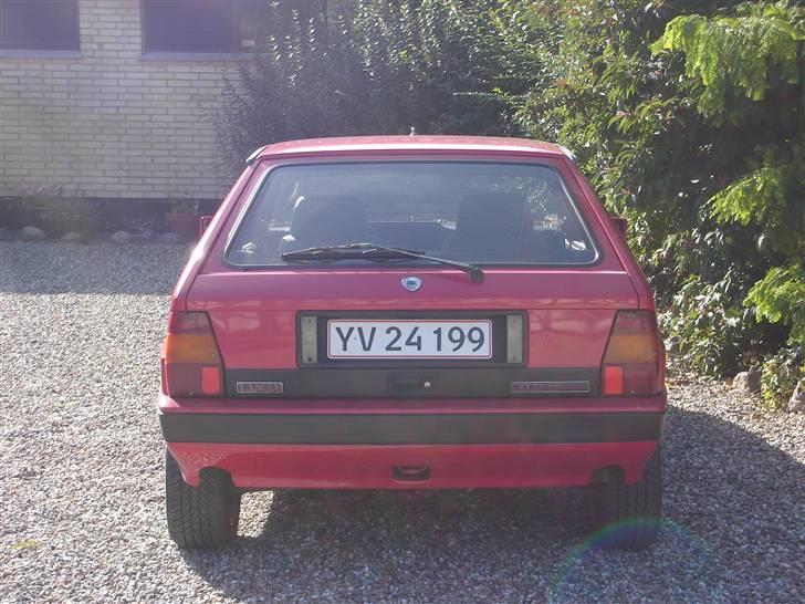 Lancia Delta Hf Integrale*Solgt* - Der er en dobbelt afgang som orginalt på vej, bare i rustfrit stål. billede 5