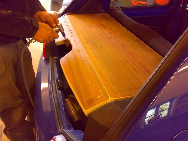 Peugeot Rally Solgt - Ny hattehylde lavet, som der skal sættes læder på. billede 12