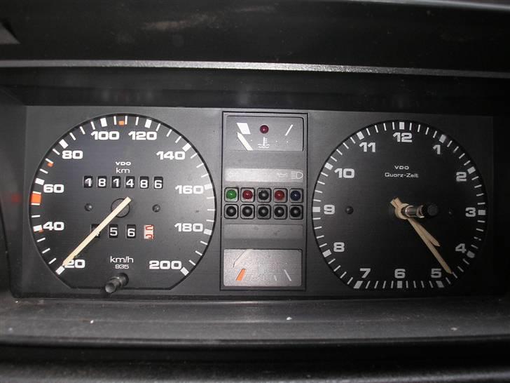 VW Golf 2 Manhattan - Speedometeret billede 4