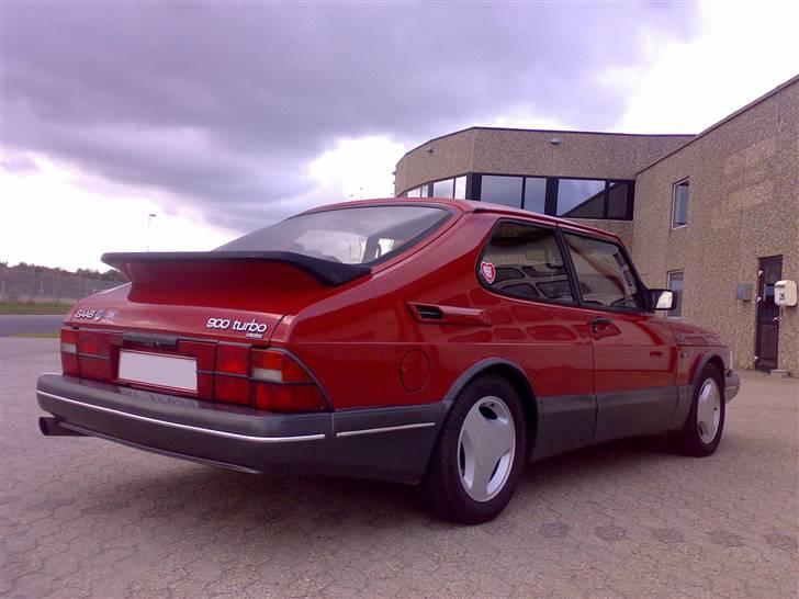 Saab 900 Aero T16 *SOLGT* - Med fin Whale-tail spoiler billede 3