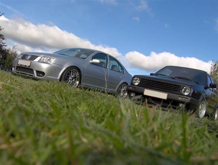 VW Bora TDI (SOLGT) - min brors golf 2 ved siden af min!! billede 16