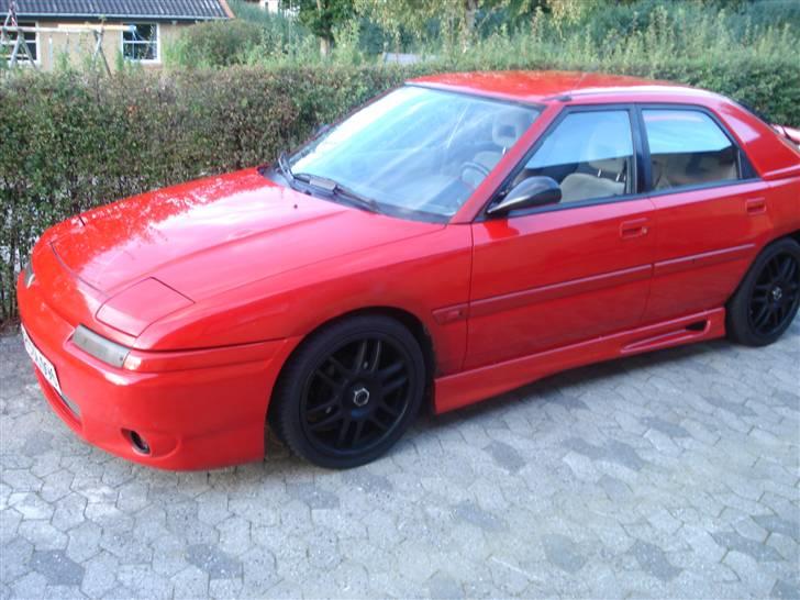 Mazda 323f - solgt - sideskørter, tilpasset fra en golf3 billede 18
