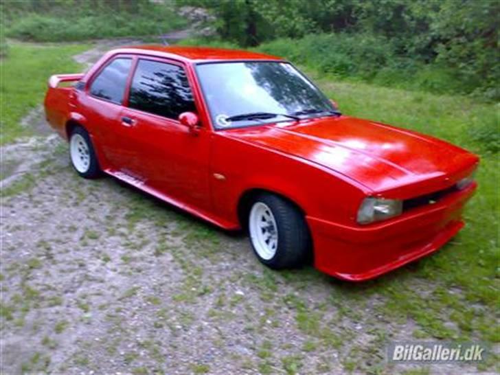 Opel Ascona B  - Fra tidliger ejer men sådan den så ud ca da jeg fik den... billede 16