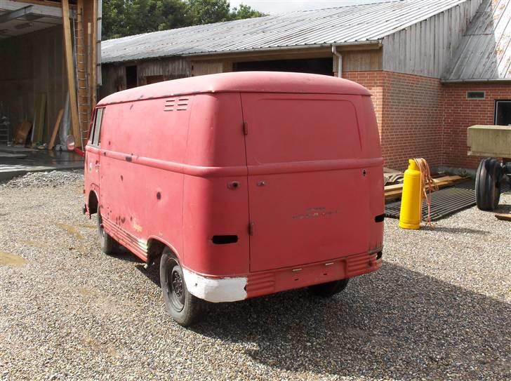 Ford Taunus Transit - Solgt - kikset latex/gips afstøbning af hjørne billede 13