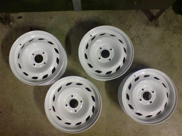 Peugeot 106 Rally  *! SOLGT !* - Nyrenoverede Org. rallyfælge, det pyntede gevaldigt... ;o) billede 12