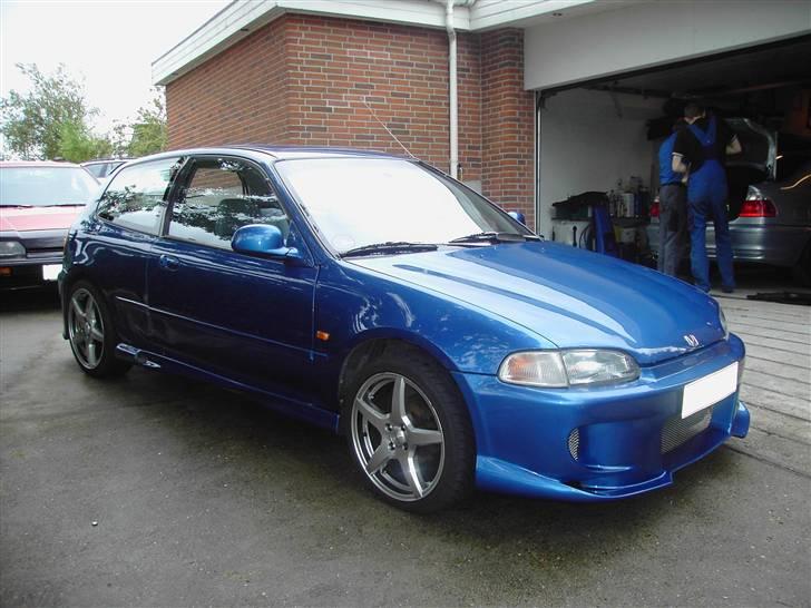 Honda Civic 1,5  *Bolch Blue* - Så smuk efter en rigtig pusletur :) billede 10